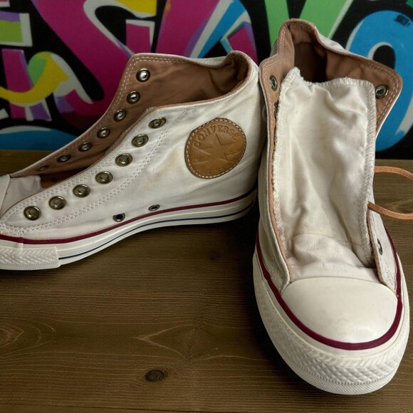 All star women converse size 8 color white - Picture 4 of 6